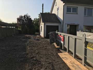 Ook de tuin wordt grondig aangepakt