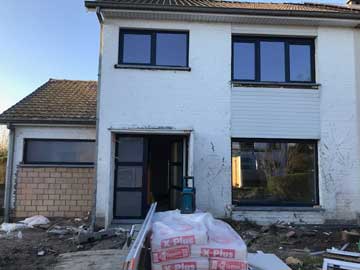 Ook de tuin wordt grondig aangepakt